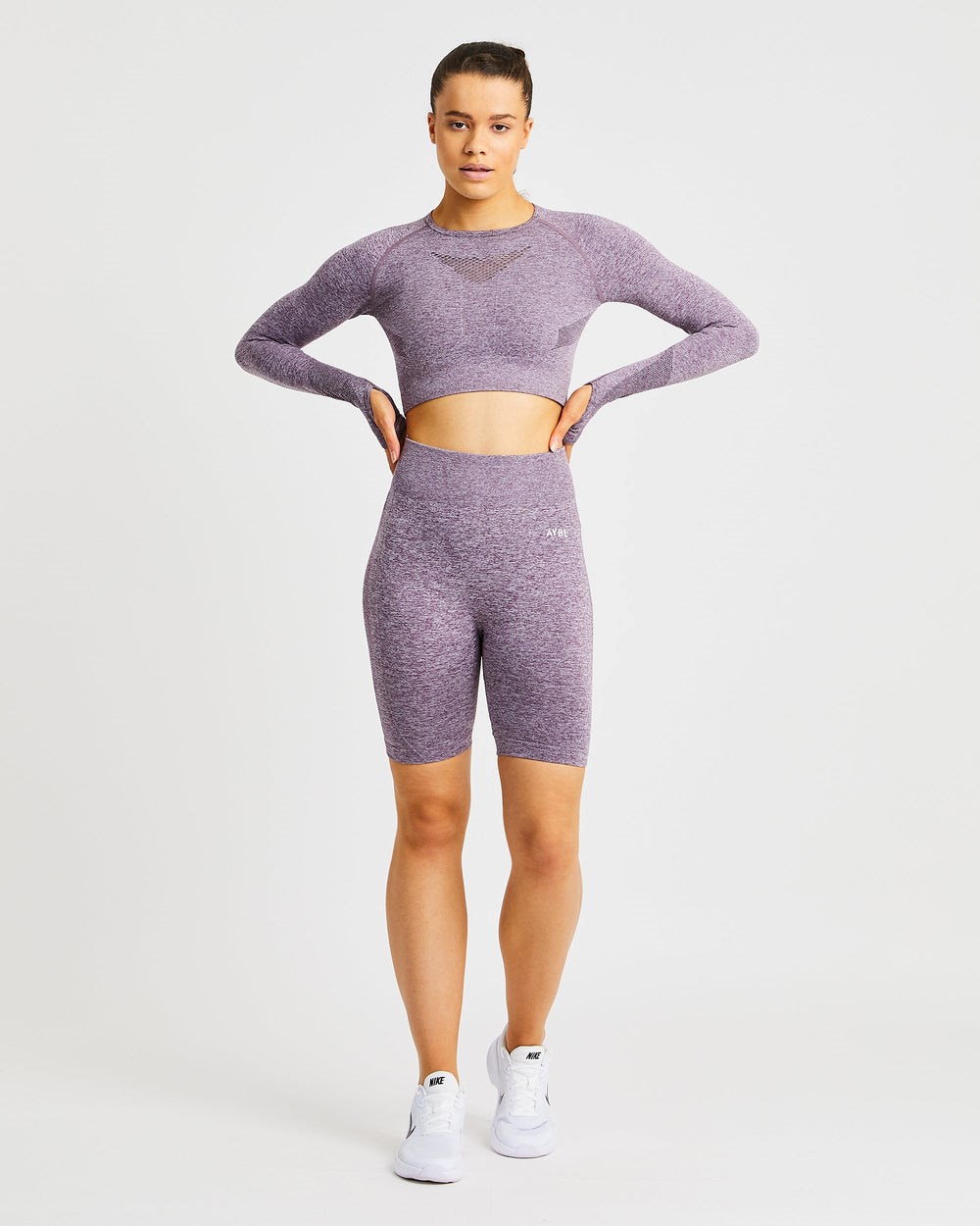 AYBL Motion Seamless Cycling Shorts Lila | 0428-LXUMS