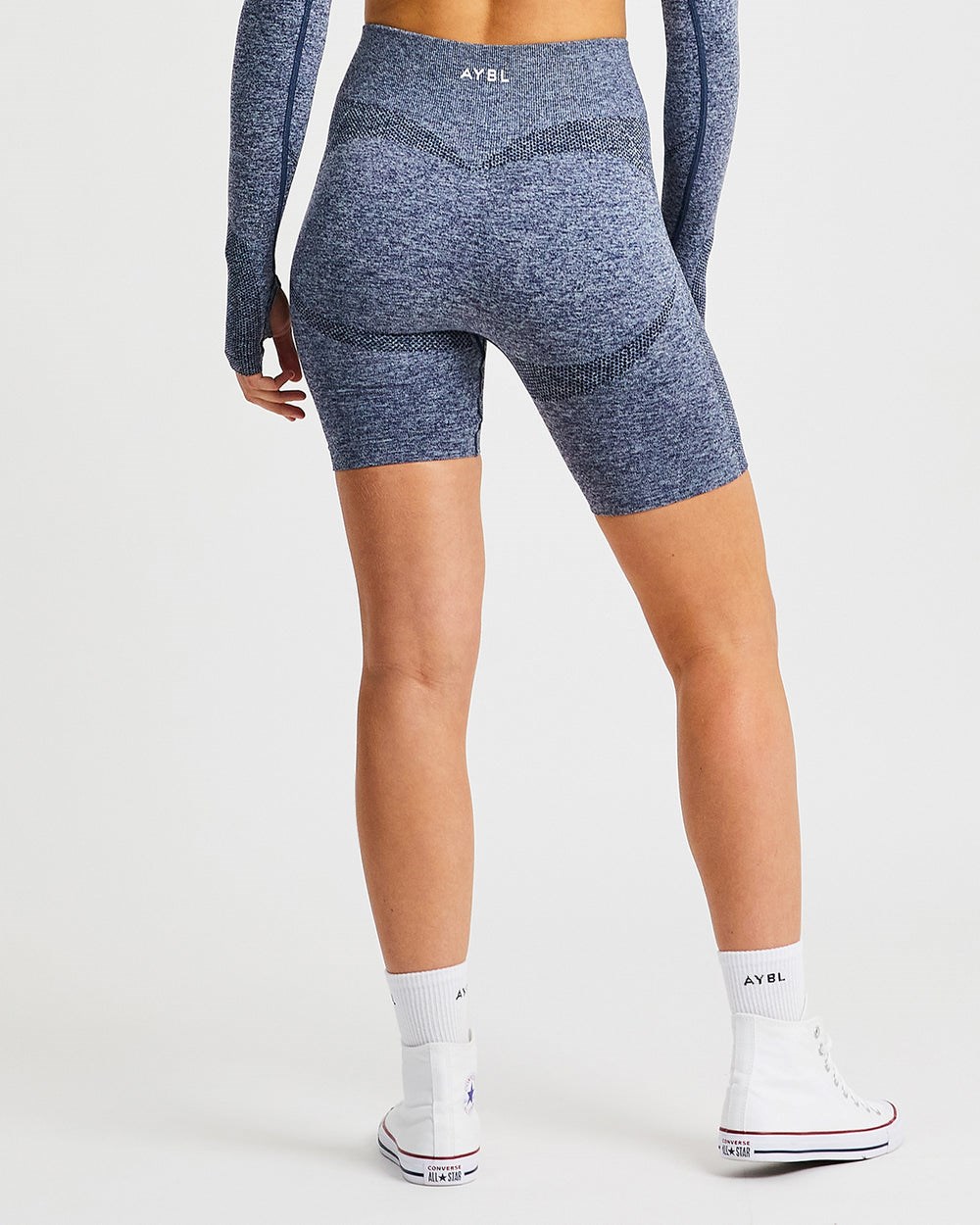 AYBL Motion Seamless Cycling Shorts Marinblå | 0913-LCVTH