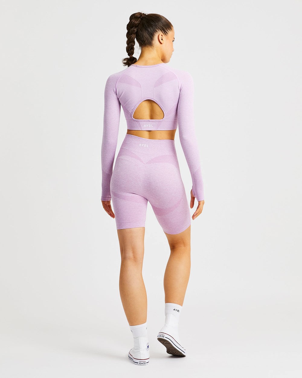 AYBL Motion Seamless Cycling Shorts Rosa | 1236-JIAHS