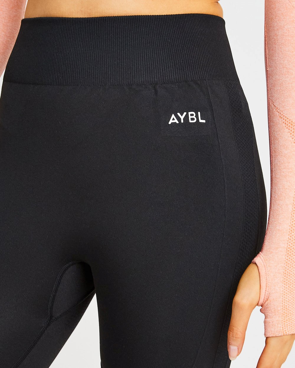 AYBL Motion Seamless Cycling Shorts Svarta | 3082-JQUKT