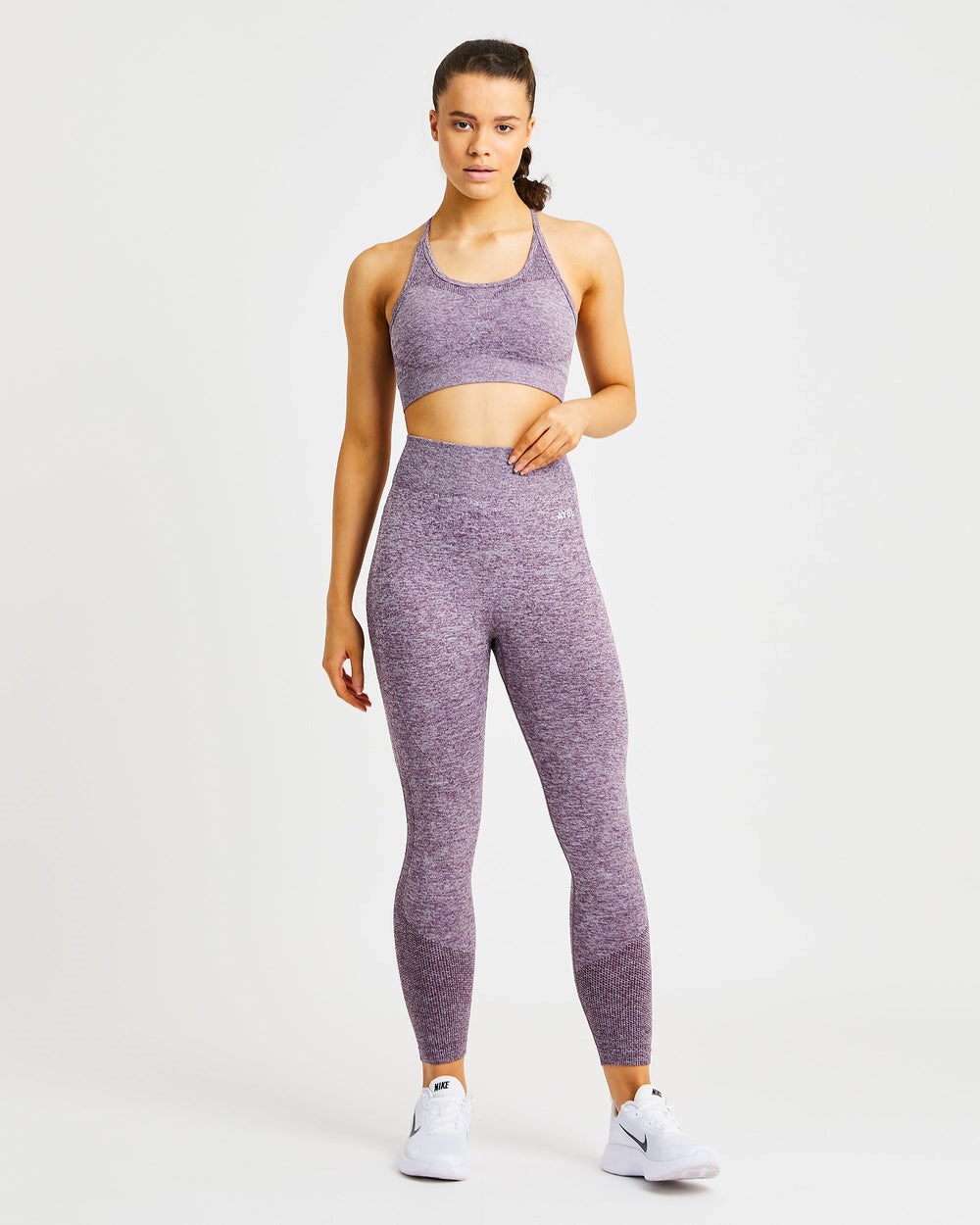 AYBL Motion Seamless Leggings Lila | 0918-BVKJR