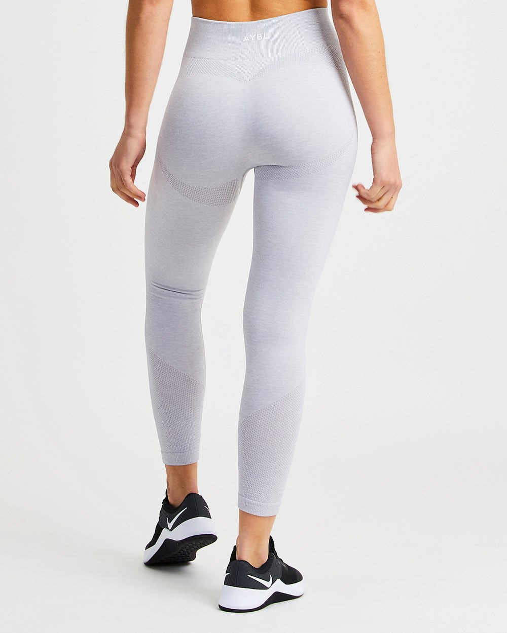 AYBL Motion Seamless Leggings Ljusgrå | 2940-UBJPO