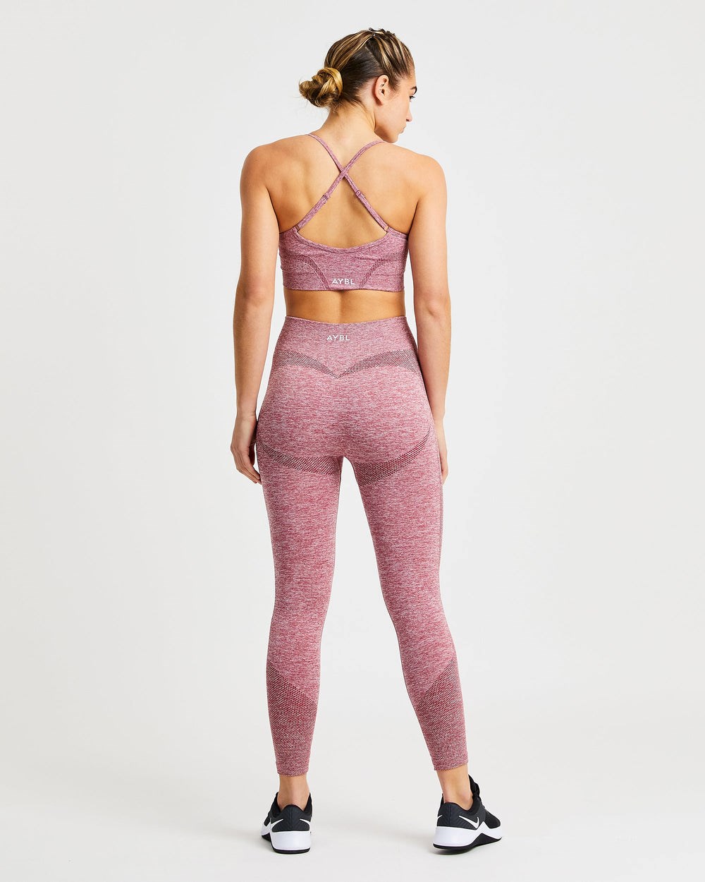 AYBL Motion Seamless Leggings Röda | 5390-UNVBS