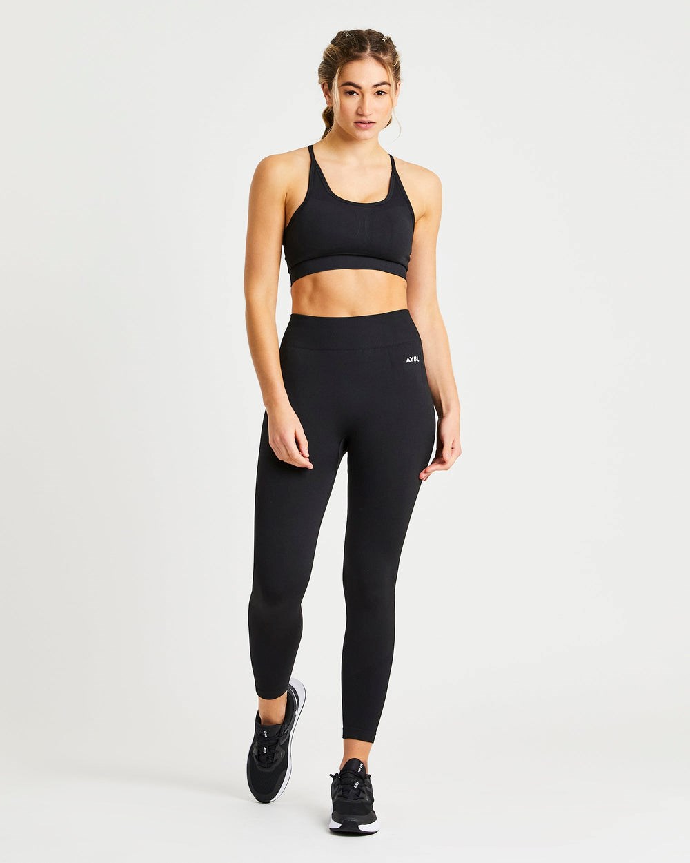 AYBL Motion Seamless Leggings Svarta | 5641-IRVXB