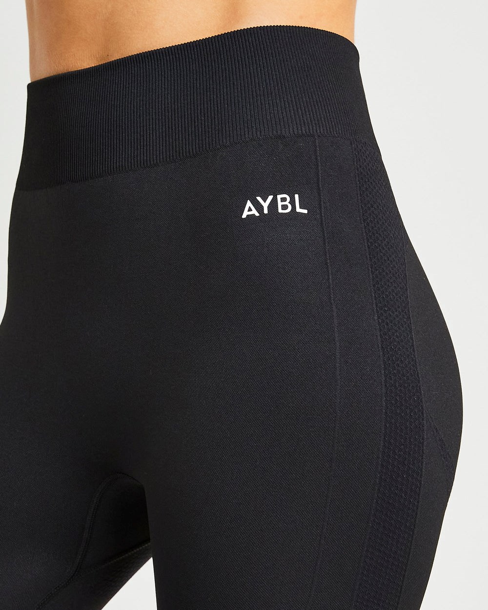 AYBL Motion Seamless Leggings Svarta | 5641-IRVXB