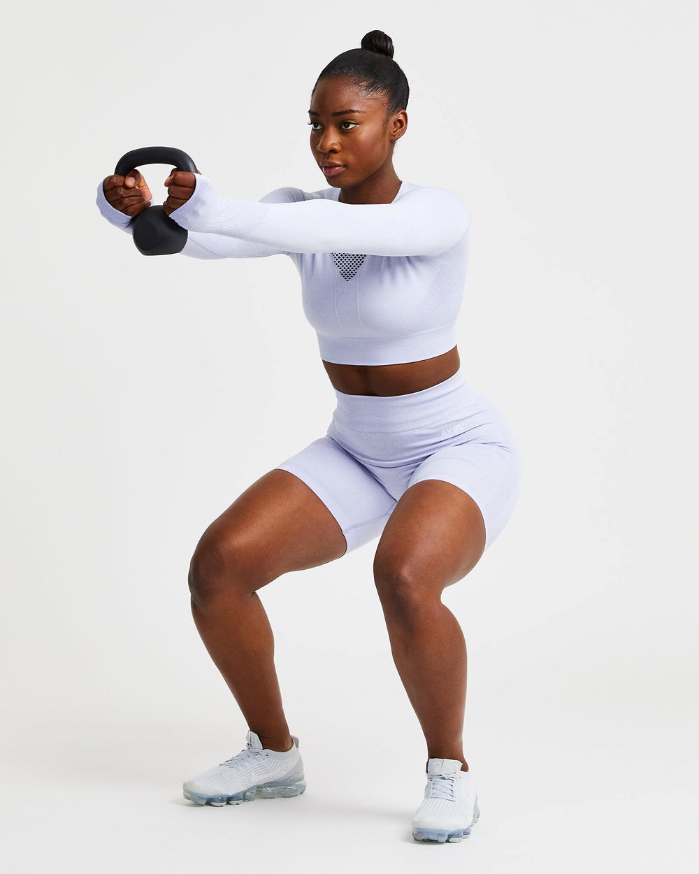 AYBL + AYBL Motion Seamless Long Sleeve Crop Top