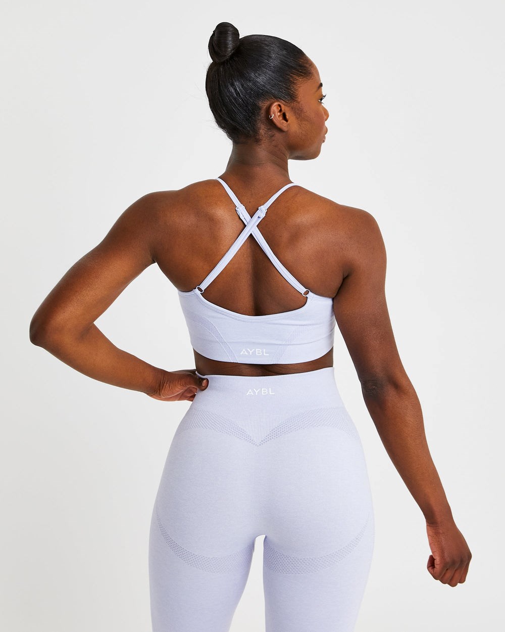 AYBL Motion Seamless Sports Bra Blå | 3159-SIOVQ