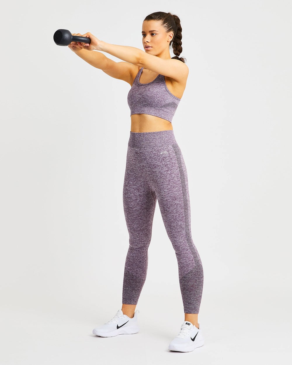 AYBL Motion Seamless Sports Bra Lila | 0326-UJFSK