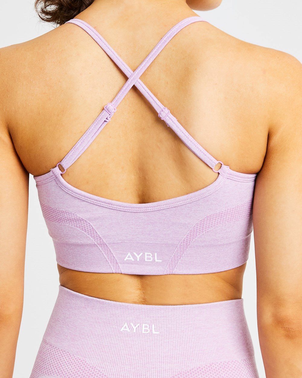 AYBL Motion Seamless Sports Bra Rosa | 3672-FKQLG