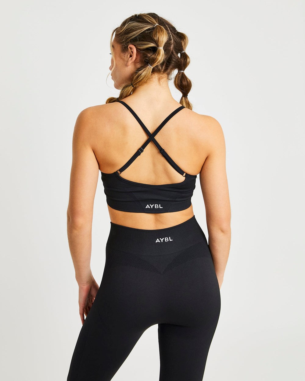 AYBL Motion Seamless Sports Bra Svarta | 4671-NCFIT