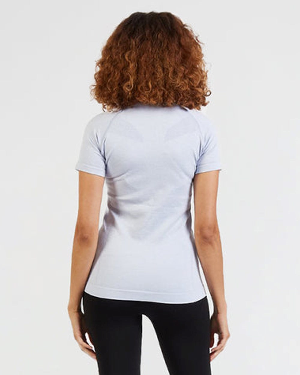 AYBL Motion Seamless T Shirt Blå | 0271-JOZSP