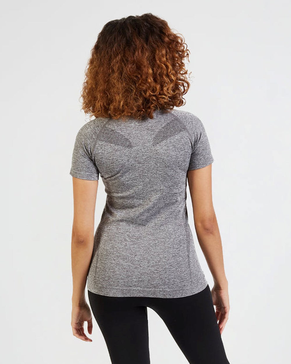 AYBL Motion Seamless T Shirt Grå | 7495-GPFLN