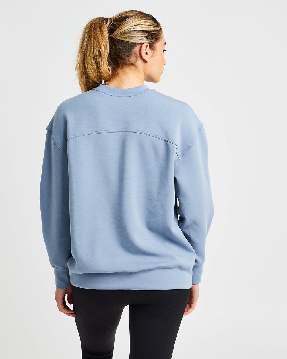 AYBL Oversized Jumper Blå | 4328-RWQUA