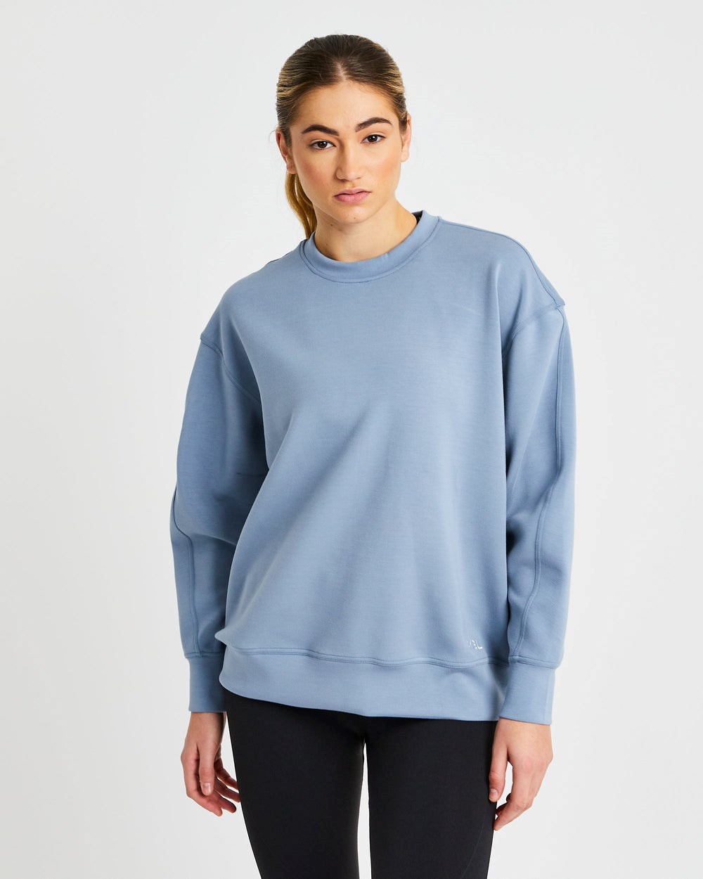 AYBL Oversized Jumper Blå | 4328-RWQUA