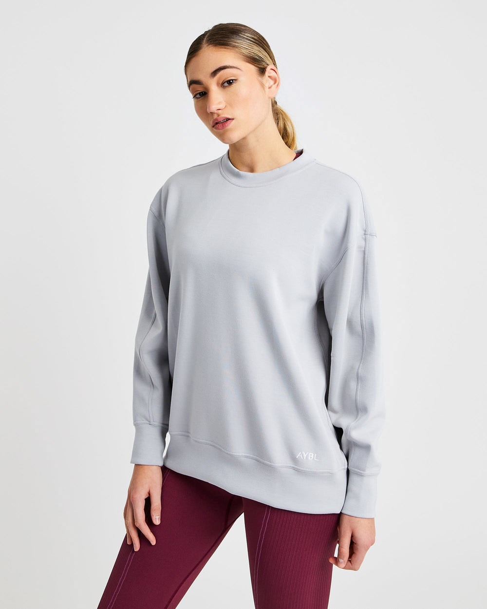 AYBL Oversized Jumper Grå | 4610-IACQE