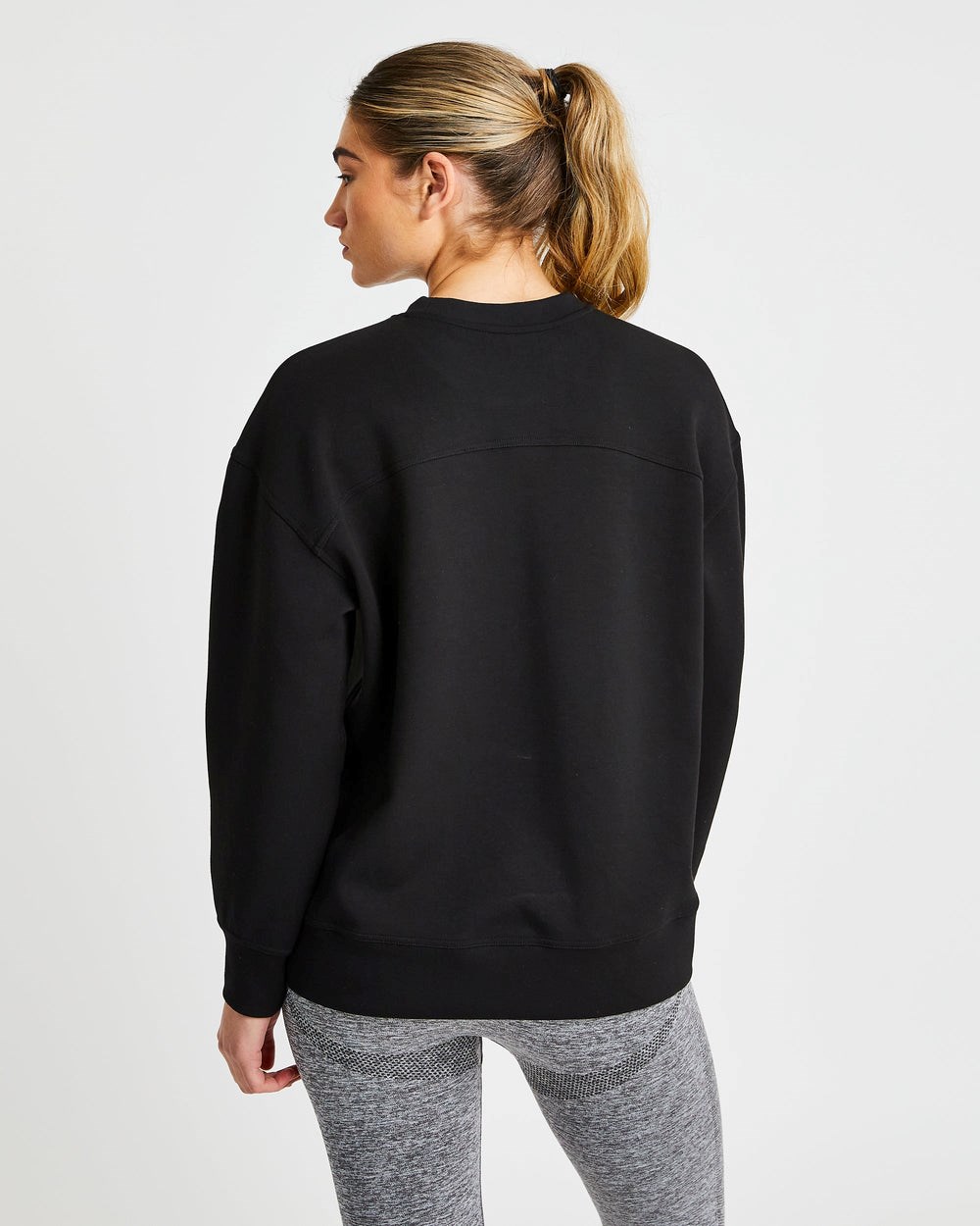 AYBL Oversized Jumper Svarta | 7139-OCPWS