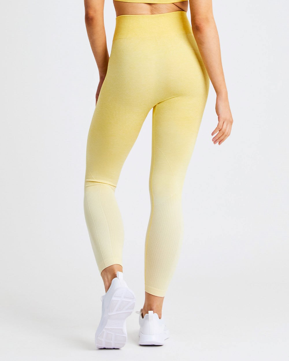 AYBL Pulse Ombré Seamless Leggings Gula | 2619-FHYPI