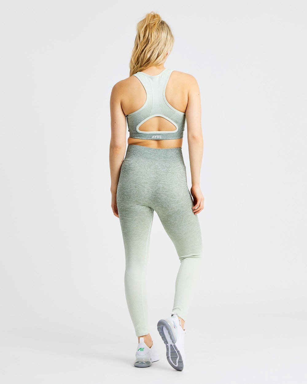 AYBL Pulse Ombré Seamless Leggings Khaki | 2786-BIGCF