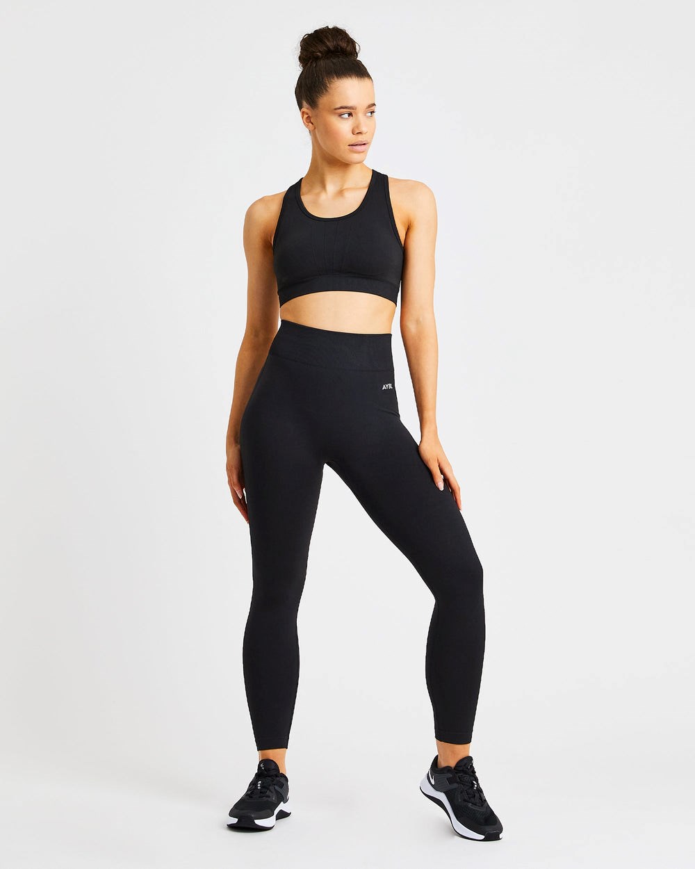 AYBL Pulse Seamless Leggings Svarta | 4209-YHEFK