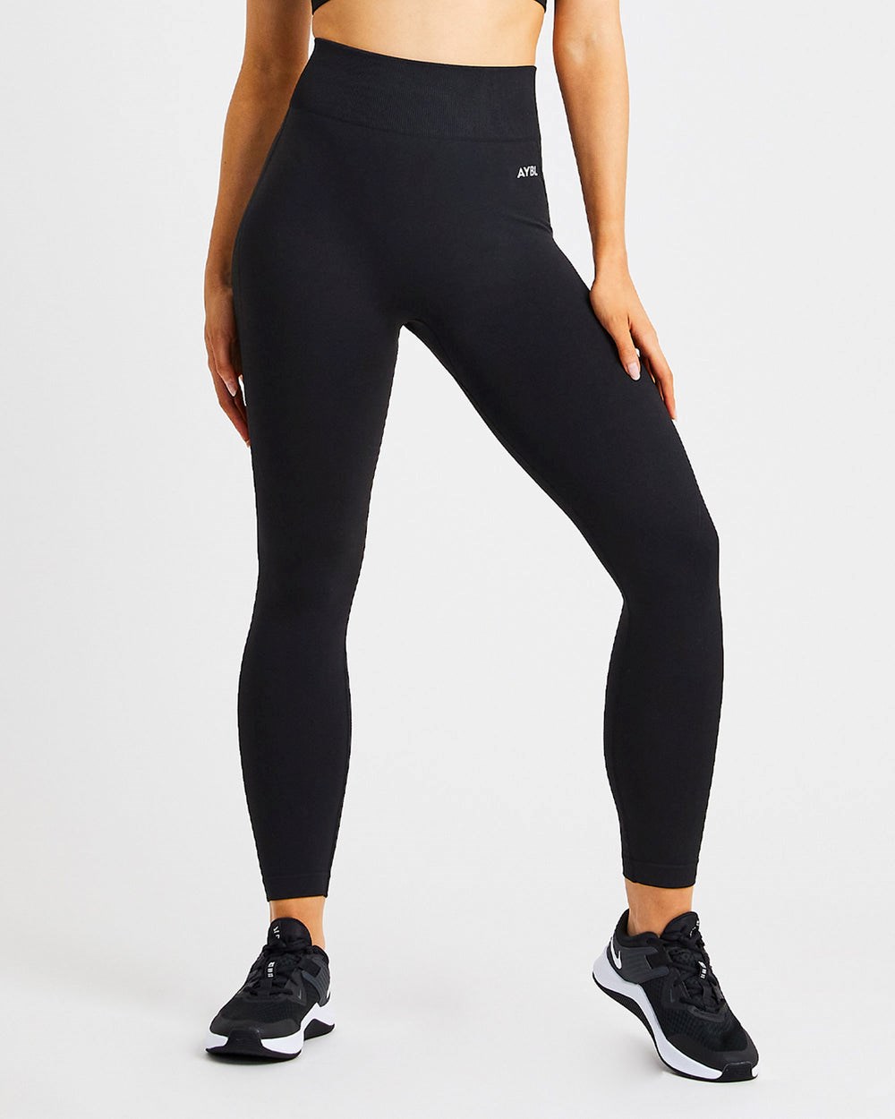 AYBL Pulse Seamless Leggings Svarta | 4209-YHEFK