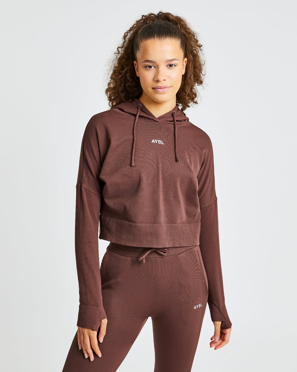 AYBL Recovery Hoodie Choklad Bruna | 4053-LBYCI