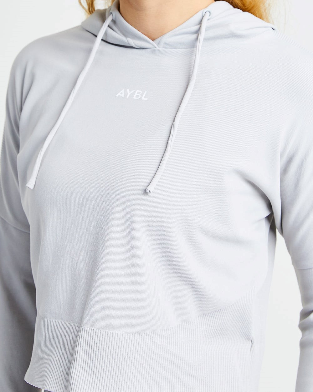 AYBL Recovery Hoodie Ljusgrå | 4821-QRXON