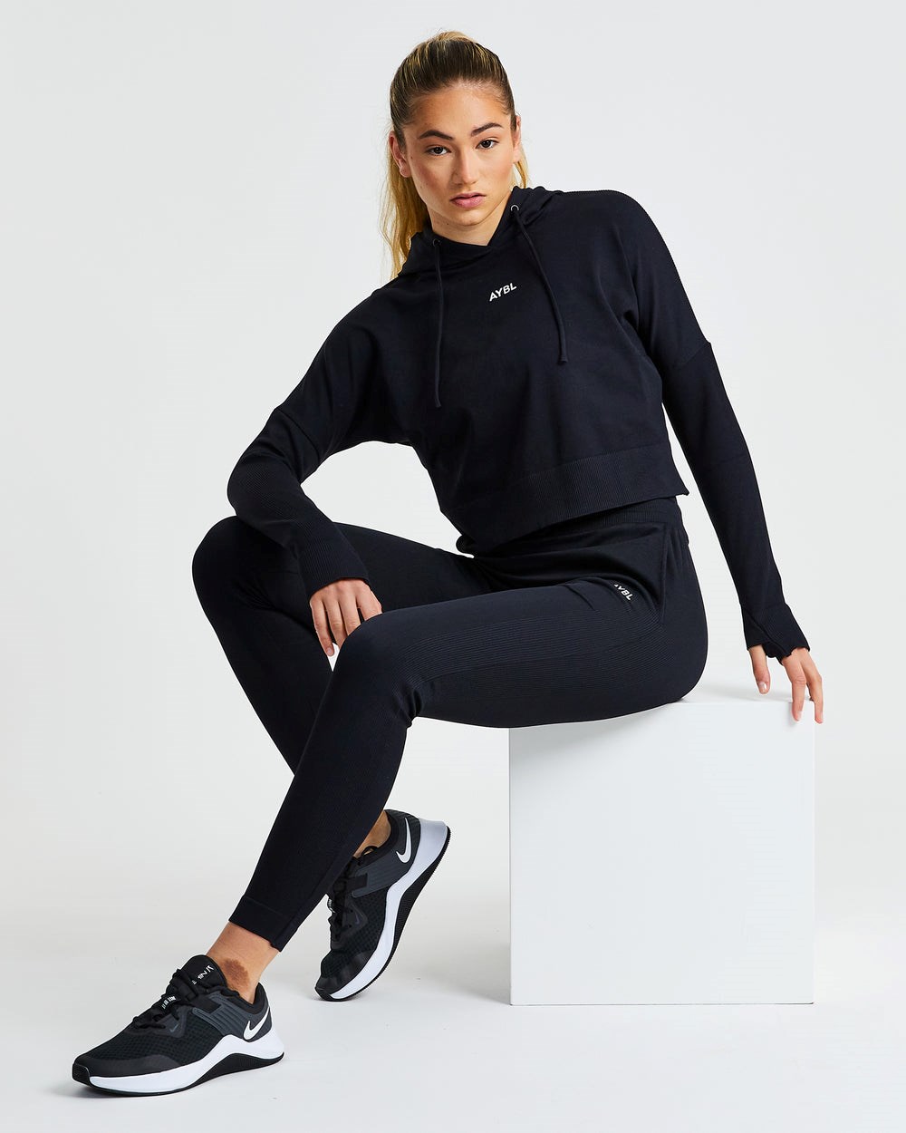 AYBL Recovery Joggers Svarta | 7518-YCKZQ