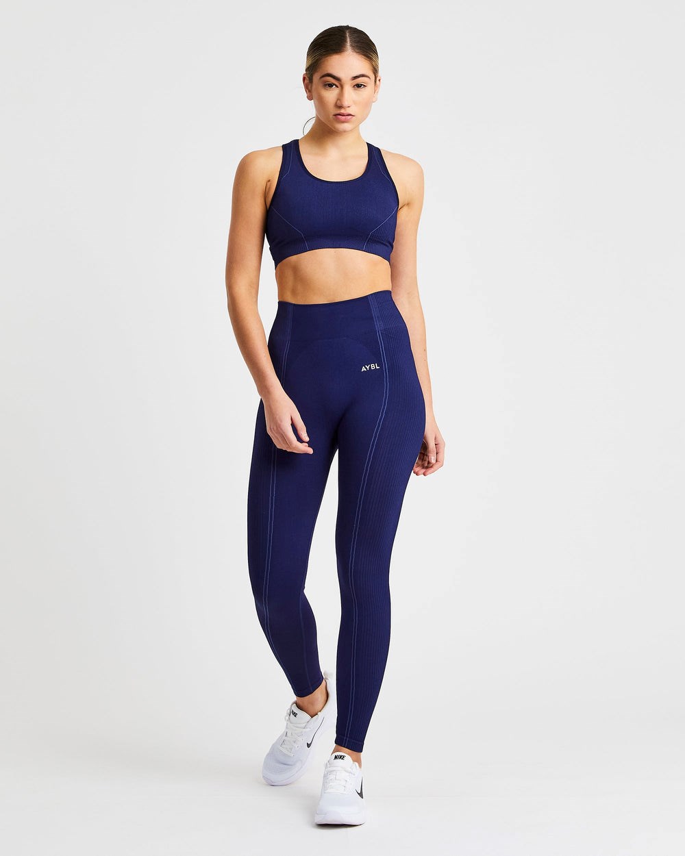 AYBL Reflex Seamless Leggings Kungsblått Blå | 6785-AYGLZ