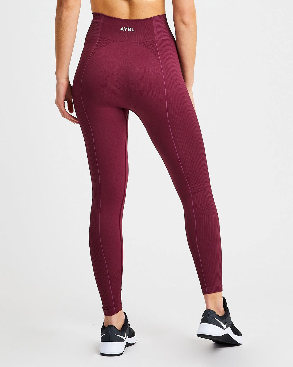 AYBL Reflex Seamless Leggings Plum | 1840-PIDCR