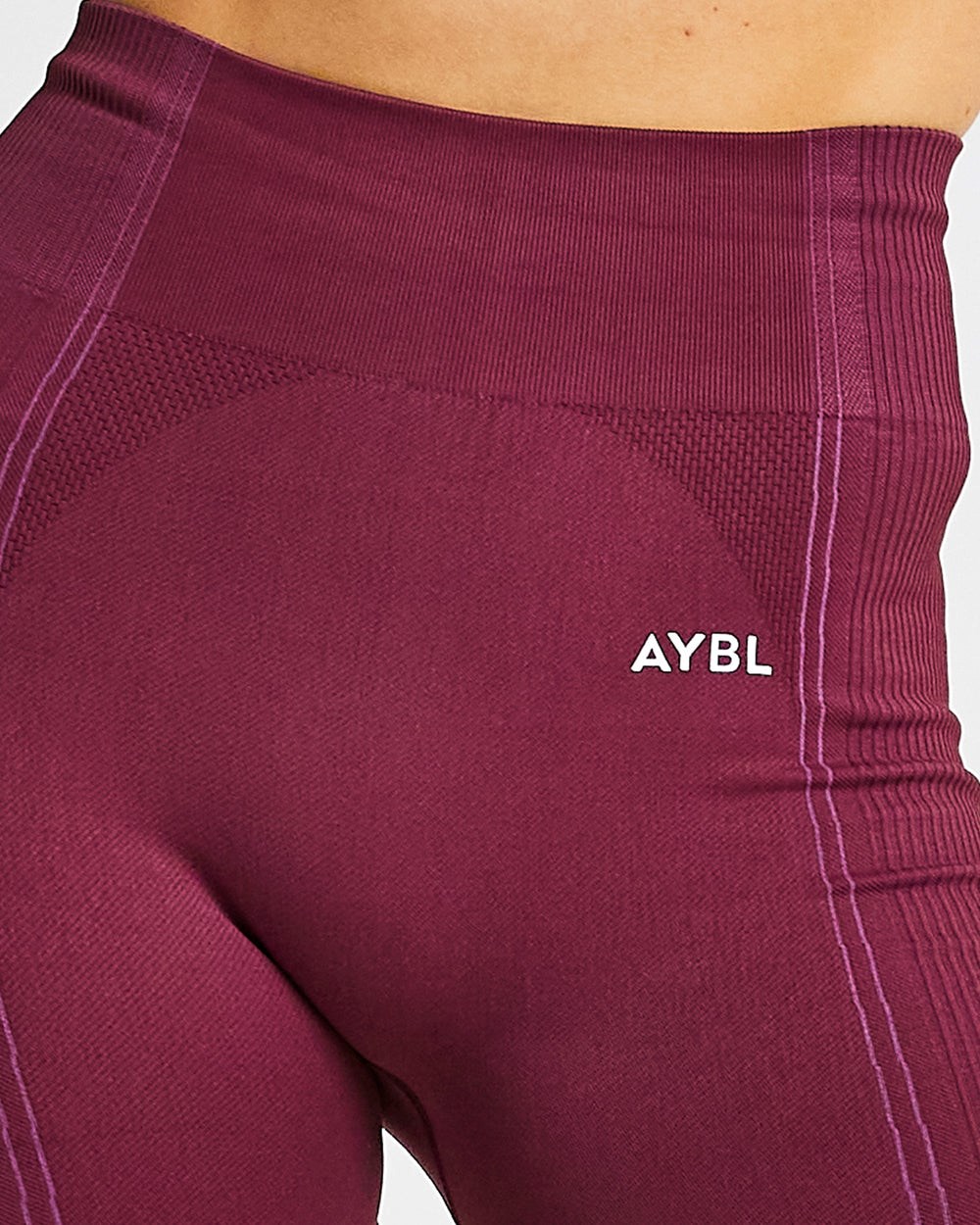 AYBL Reflex Seamless Leggings Plum | 1840-PIDCR