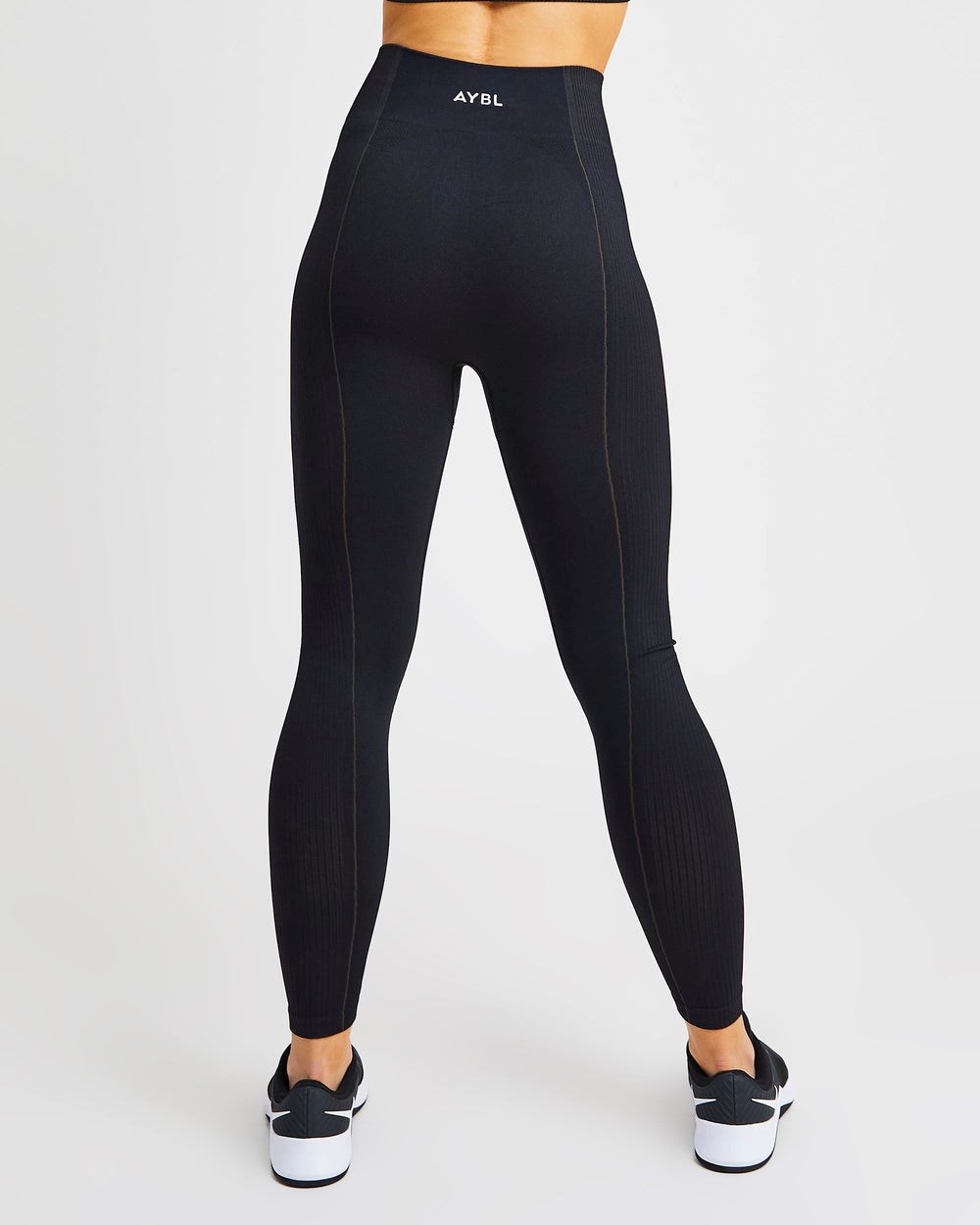 AYBL Reflex Seamless Leggings Svarta | 3426-KJGUZ