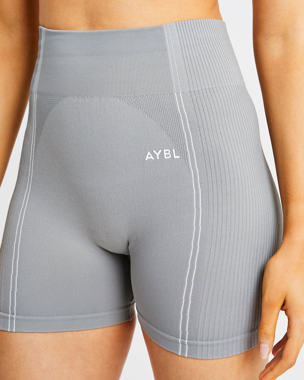 AYBL Reflex Seamless Shorts Grå | 9153-LCPUK