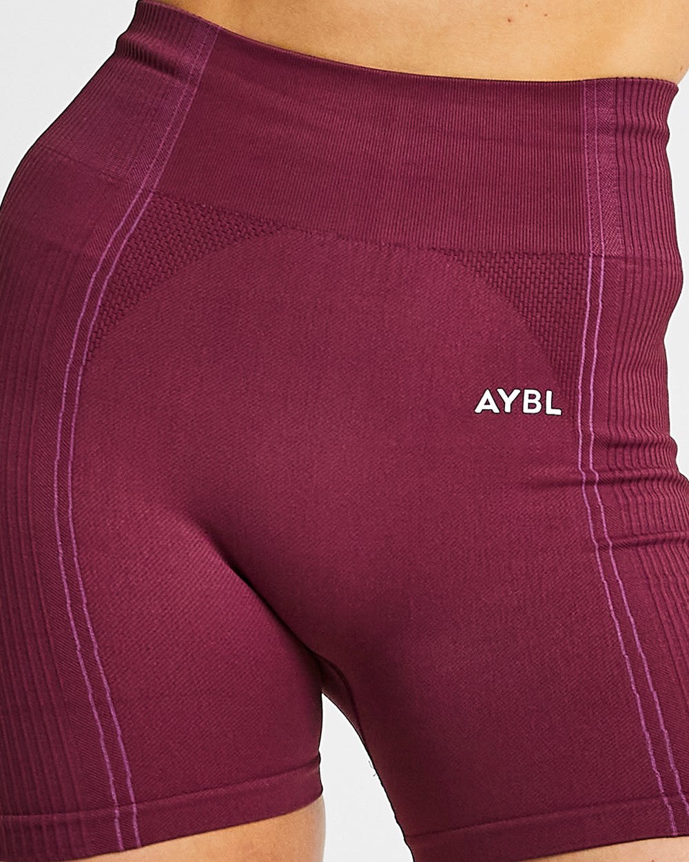 AYBL Reflex Seamless Shorts Plum | 6120-LSVUD