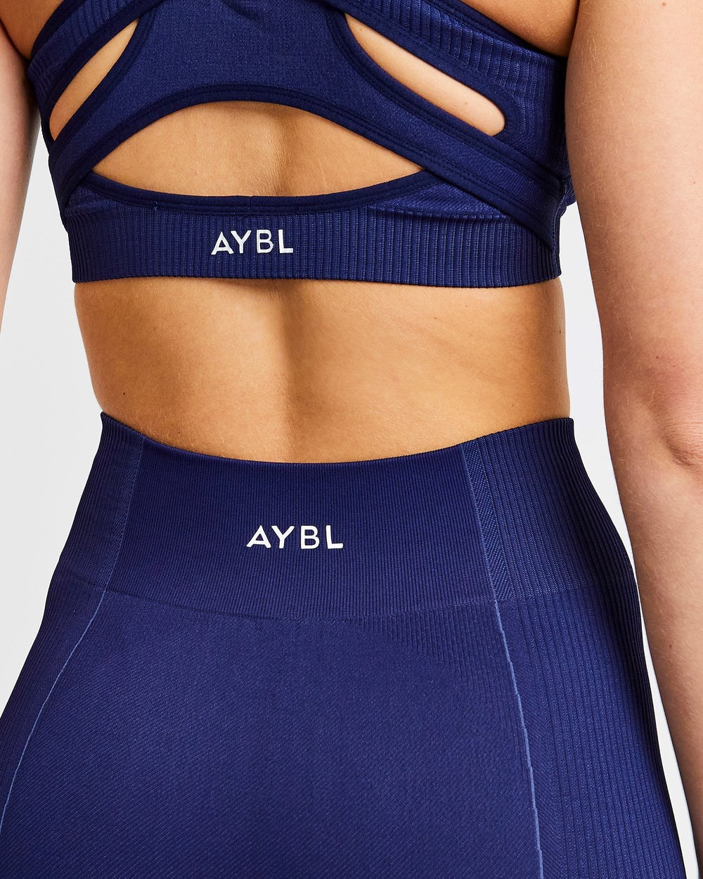 AYBL Reflex Seamless Sports Bra Kungsblått Blå | 7201-EQUDT