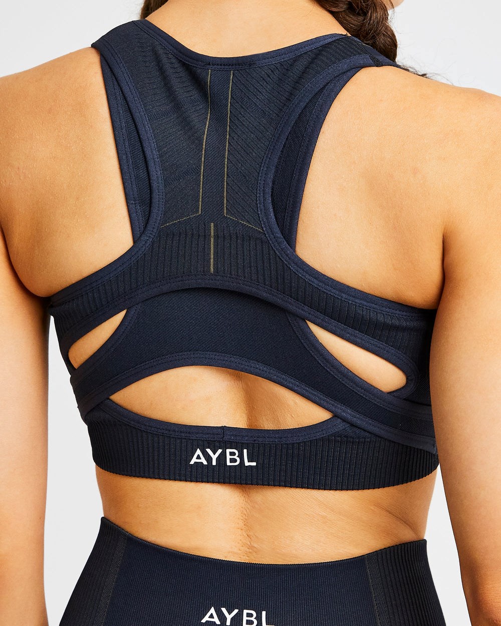 AYBL Reflex Seamless Sports Bra Svarta | 7924-MNKRT