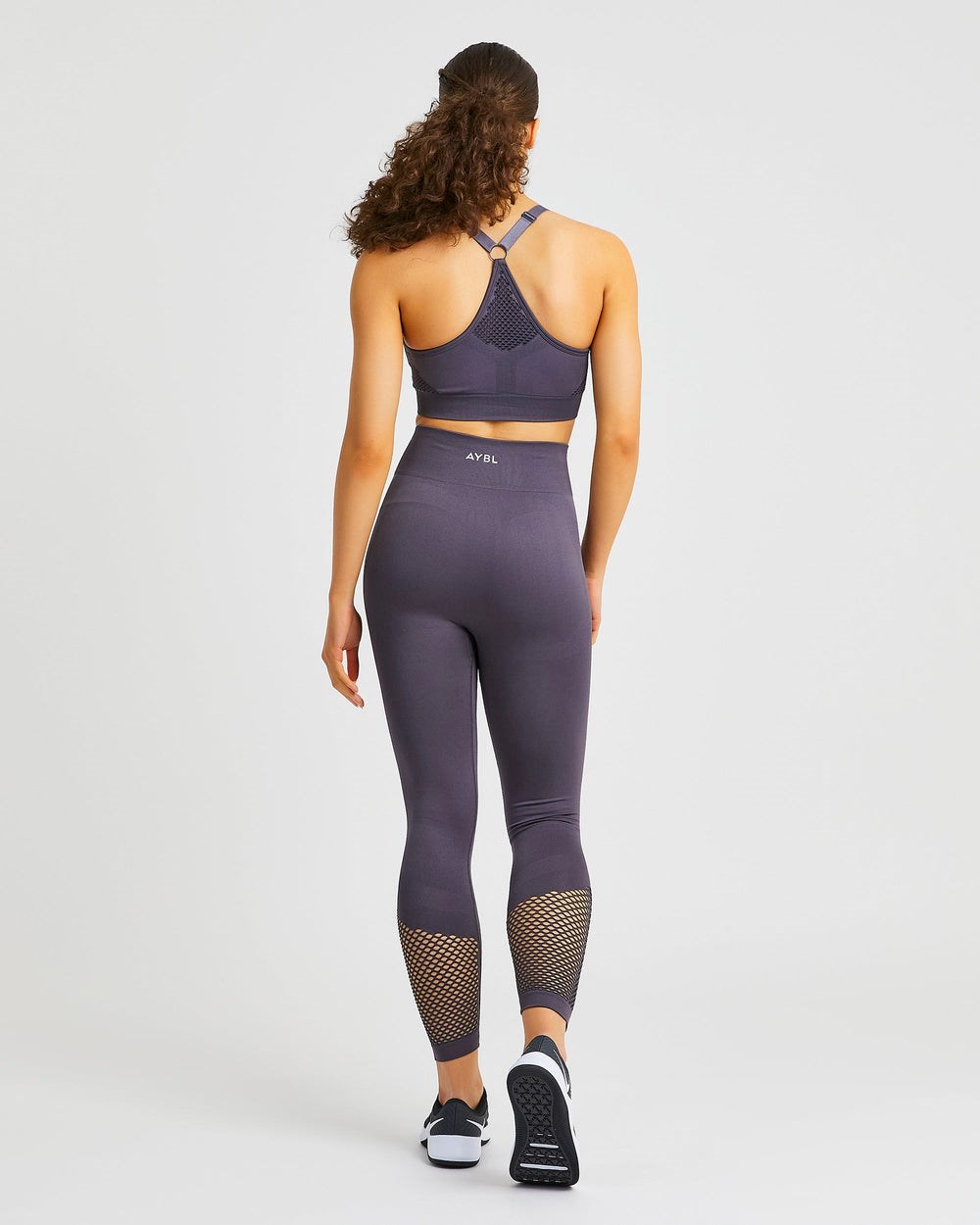 AYBL Reform Seamless Leggings Charcoal | 1503-DBFPO