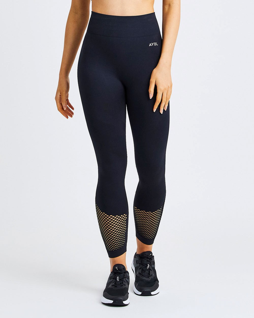 AYBL Reform Seamless Leggings Svarta | 8206-POMTU