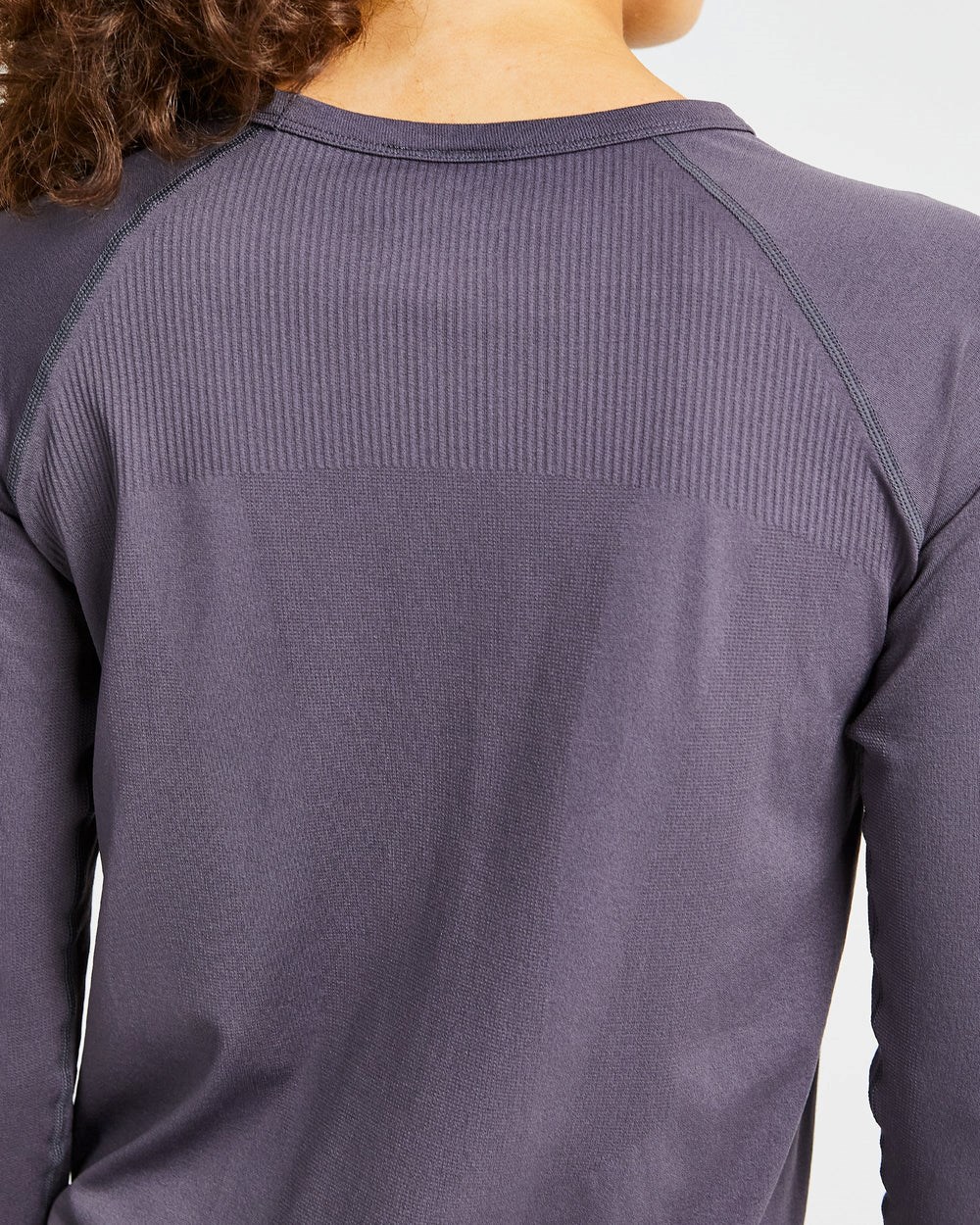 AYBL Reform Seamless Long Sleeve T Shirt Charcoal | 2463-BVWMA