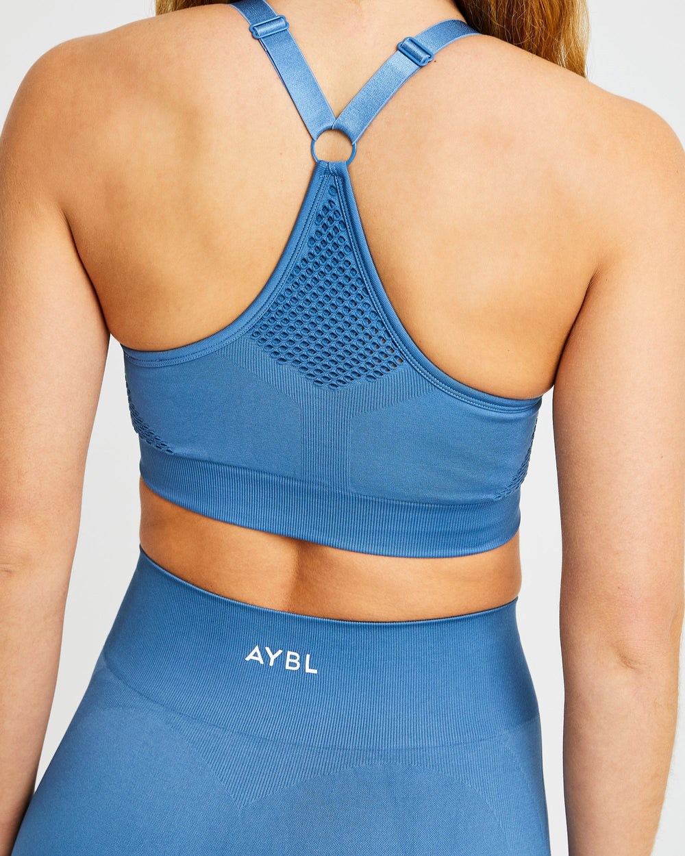 AYBL Reform Seamless Sports Bra Blå | 6243-GNAJP