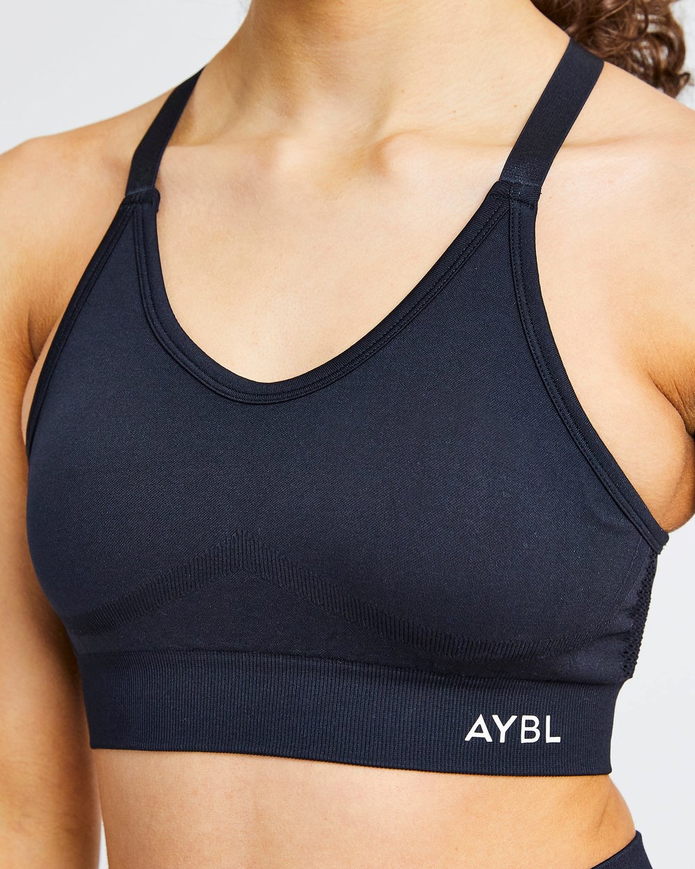 AYBL Reform Seamless Sports Bra Svarta | 2673-ELBNF