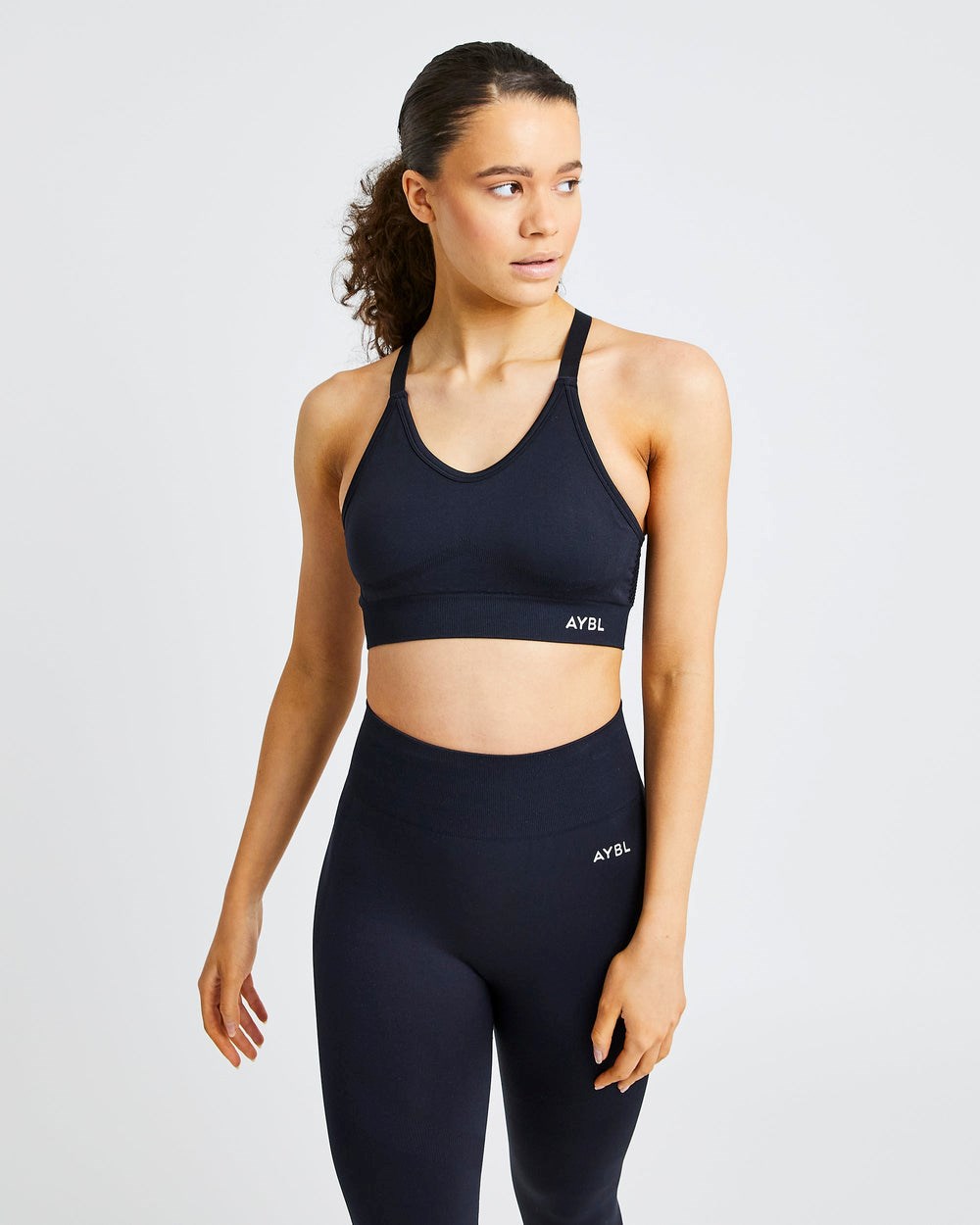 AYBL Reform Seamless Sports Bra Svarta | 2673-ELBNF