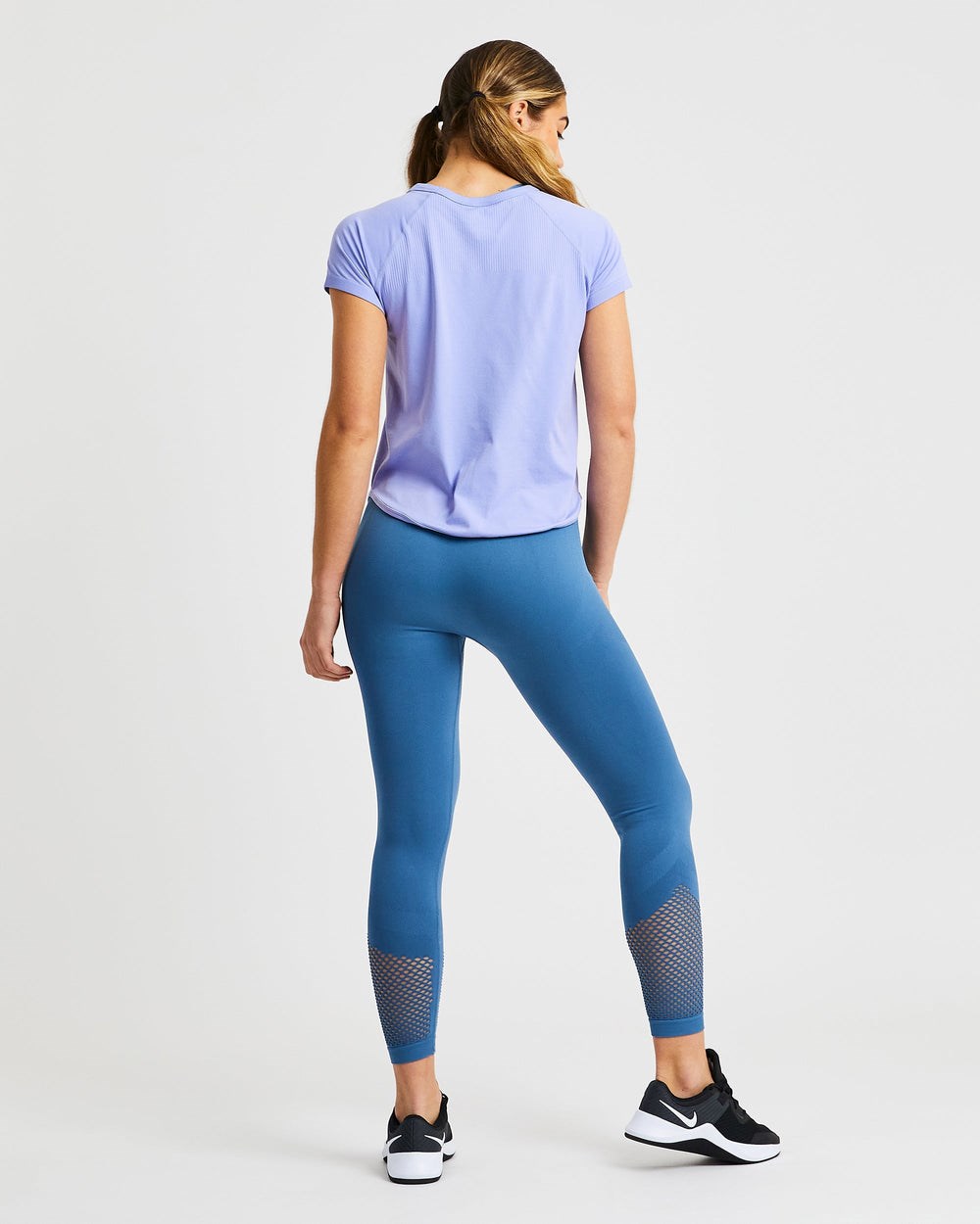 AYBL Reform Seamless T Shirt Lila | 7609-KAYGF