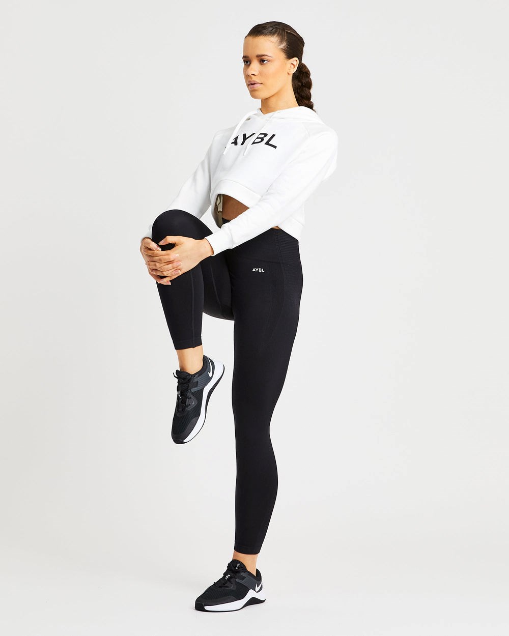 AYBL Staple Crop Hoodie Vita | 6257-FENSW