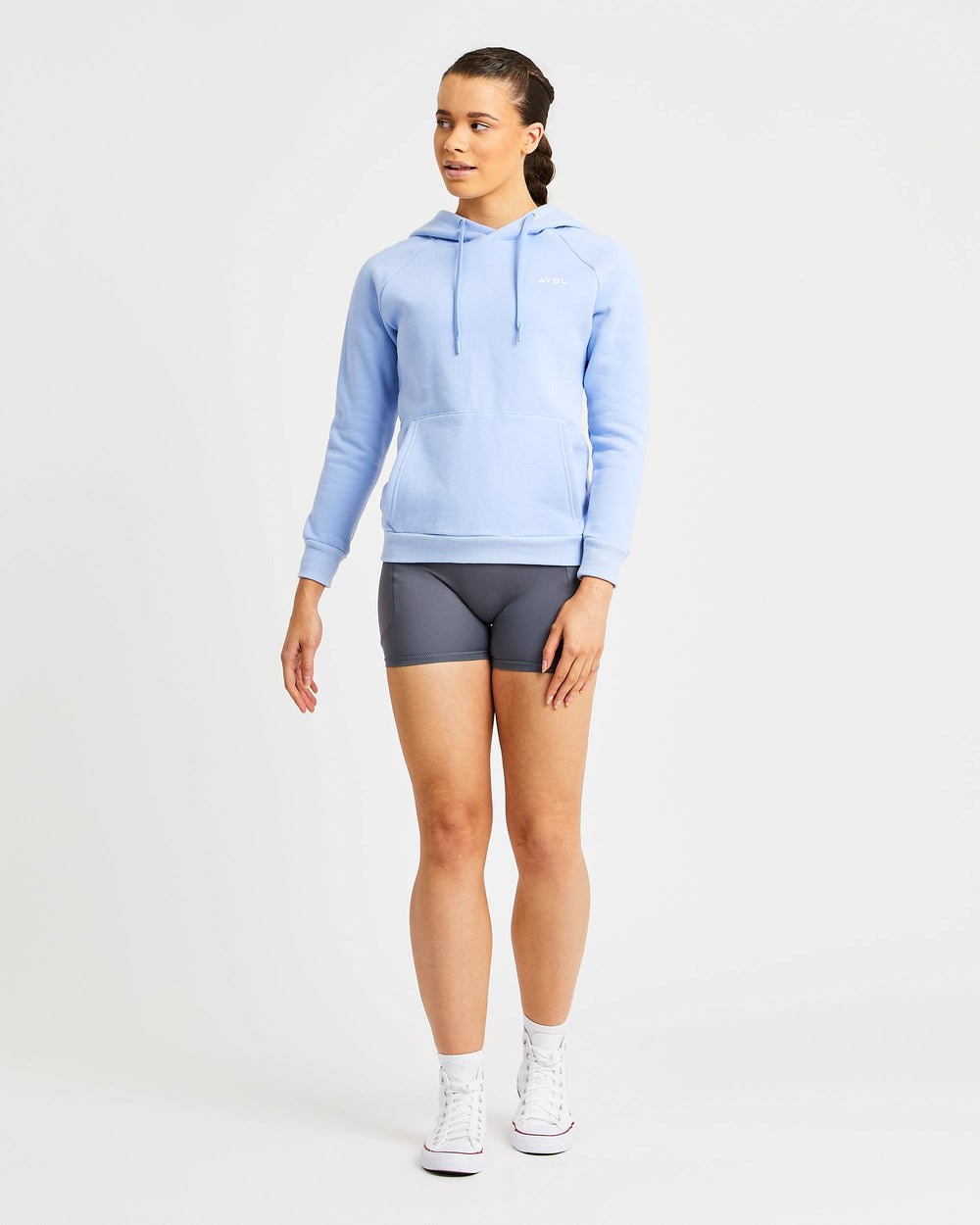 AYBL Staple Hoodie Blå | 9457-TIBLU