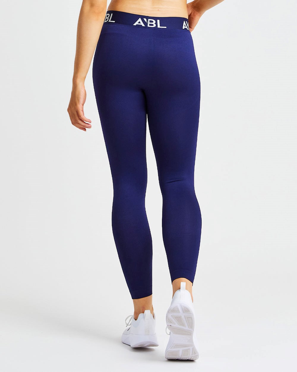 AYBL Staple Seamless Low Rise Leggings Marinblå | 2079-EZDGJ