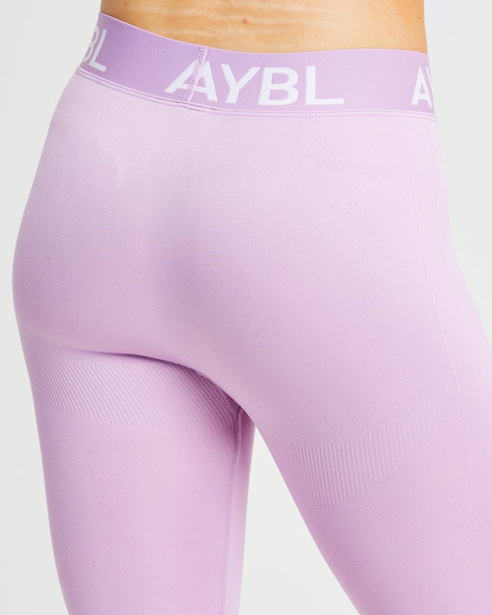 AYBL Staple Seamless Low Rise Leggings Rosa | 8956-ABQHD