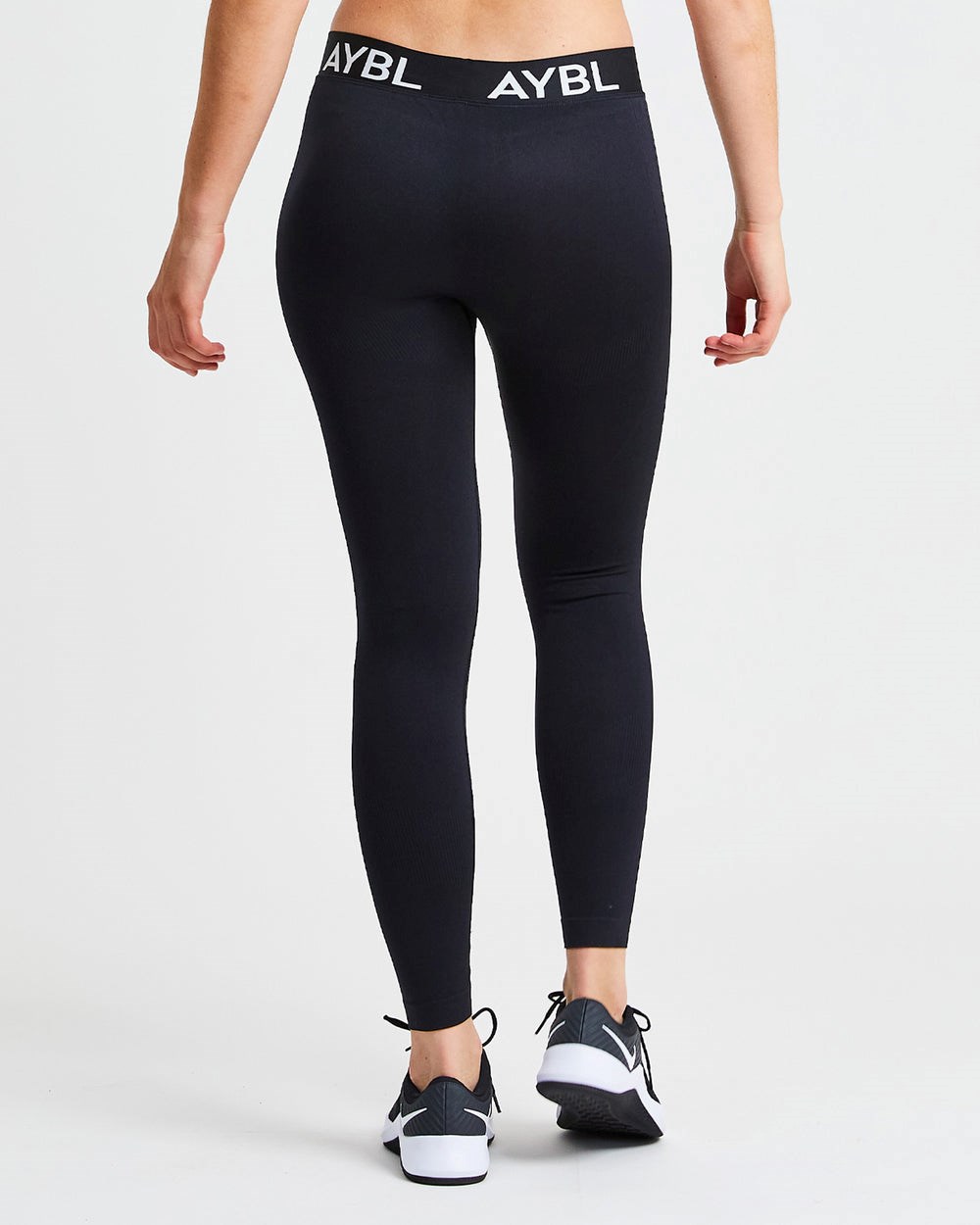 AYBL Staple Seamless Low Rise Leggings Svarta | 2160-DCEWK