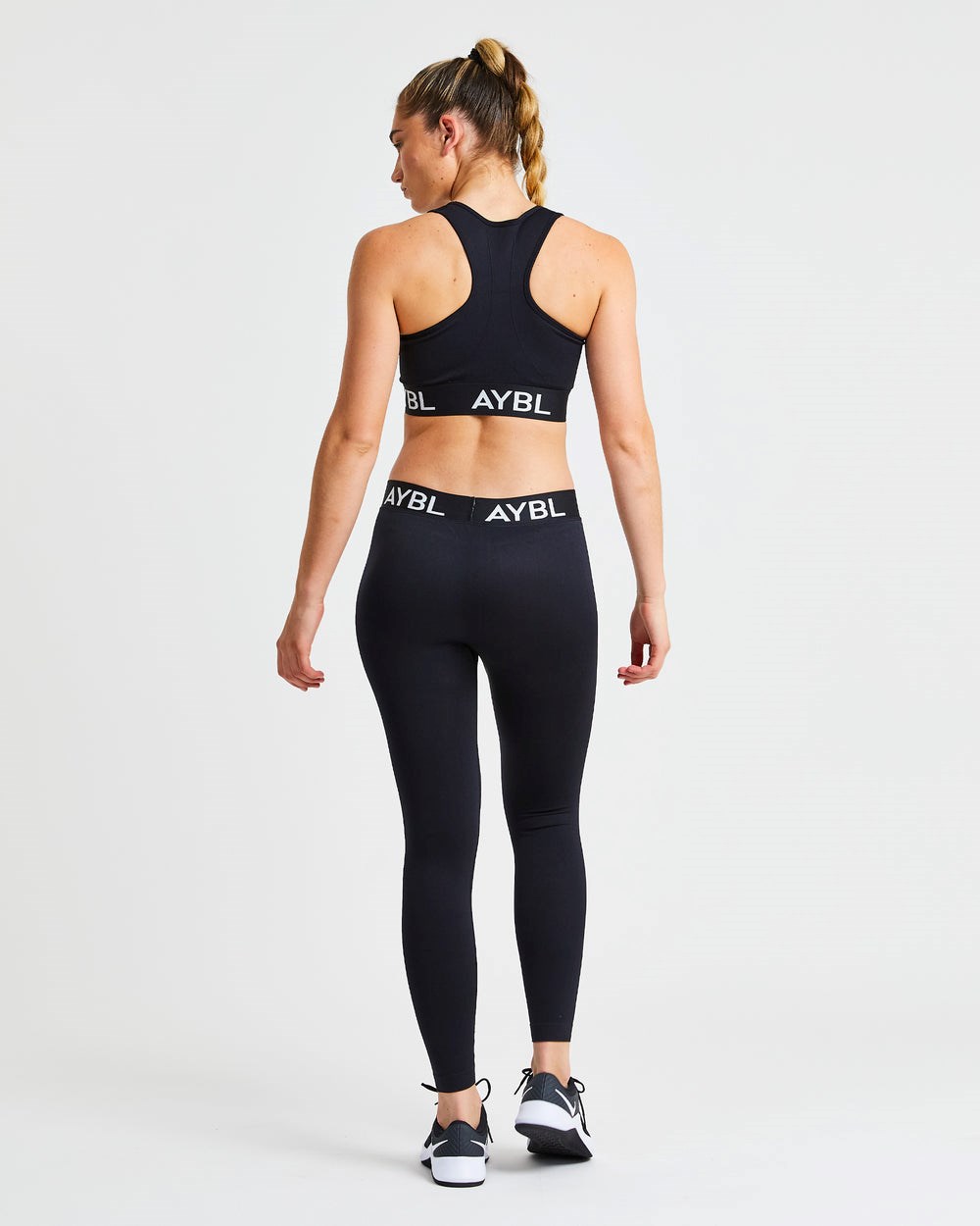 AYBL Staple Seamless Low Rise Leggings Svarta | 2160-DCEWK