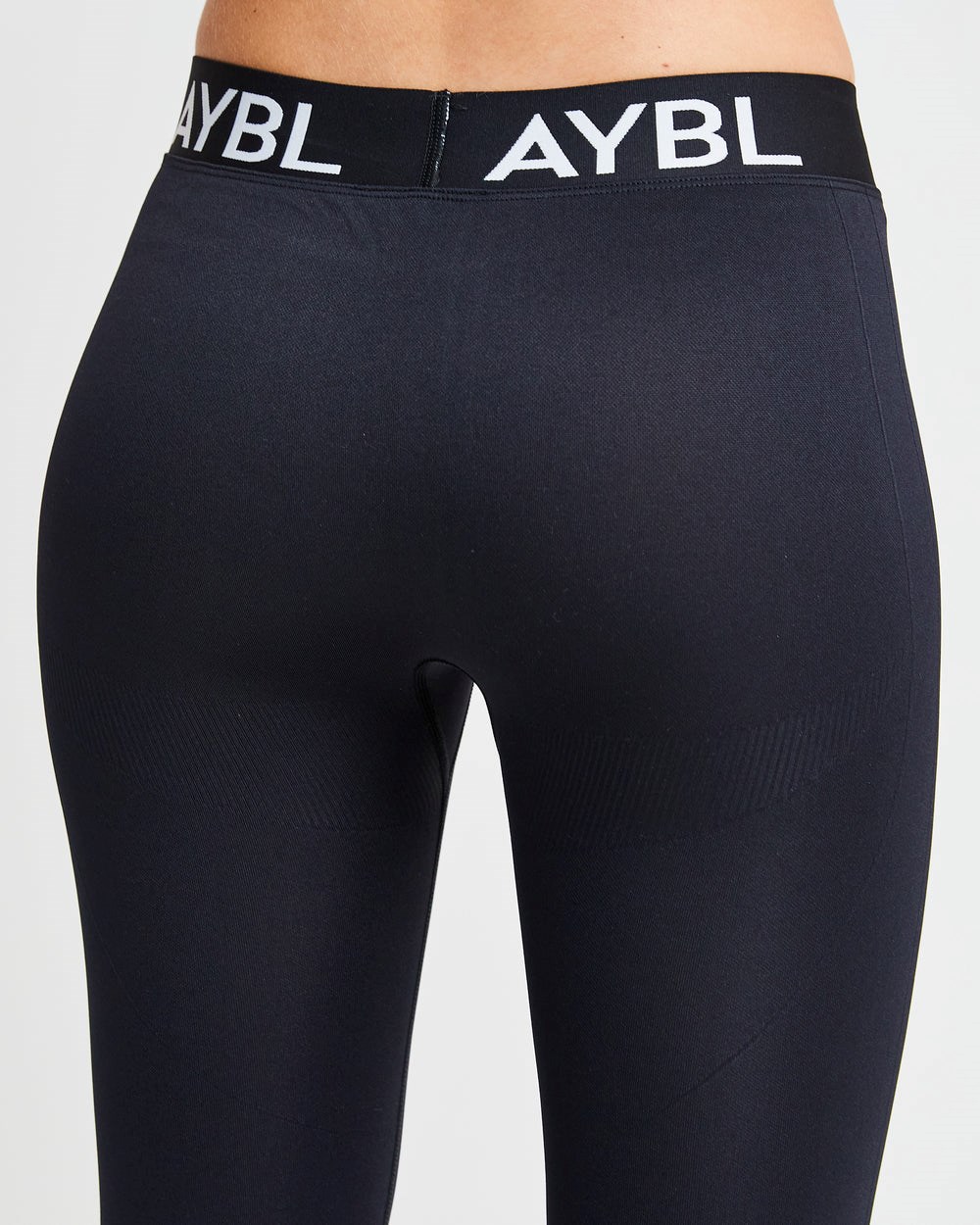 AYBL Staple Seamless Low Rise Leggings Svarta | 2160-DCEWK