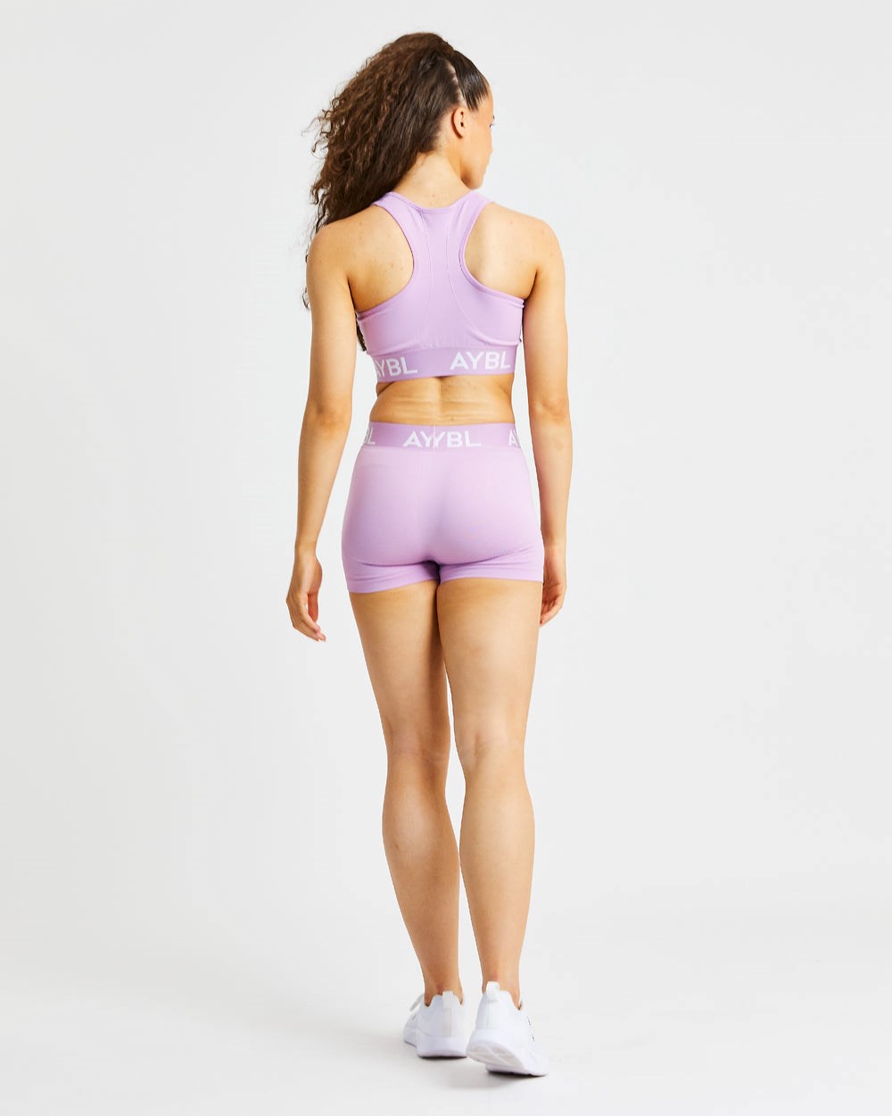 AYBL Staple Seamless Low Rise Shorts Rosa | 0319-DHFMP